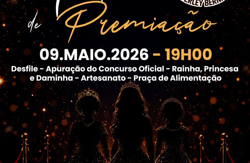 Sarapuí se Prepara para a Noite de Premiação do Concurso de Rainha, Princesa e Daminha do 2º Festival do Búfalo